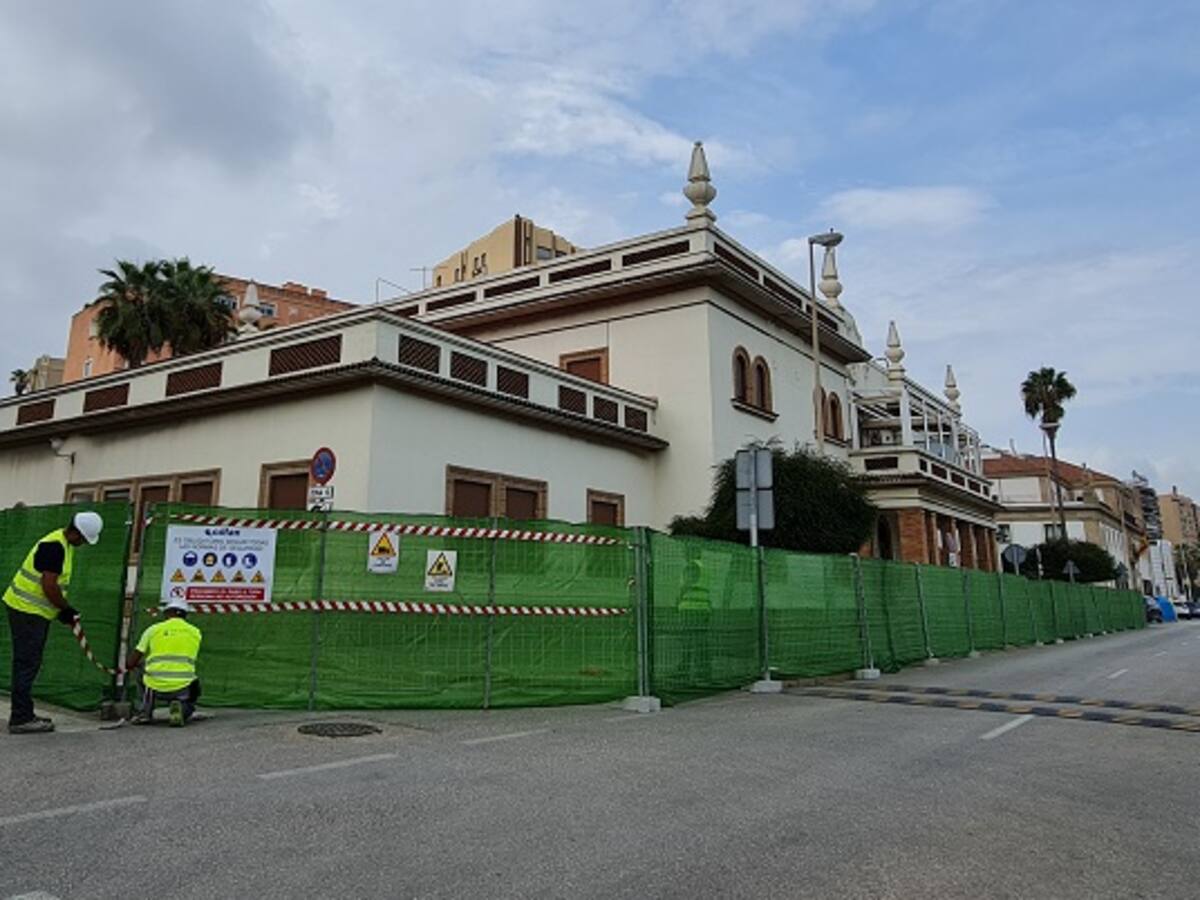 Arranca la reforma de la antigua sede de la Junta de Obras del Puerto