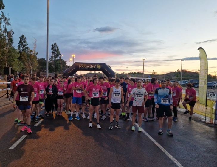 Salida de la Carrera Nocturna en Huesca