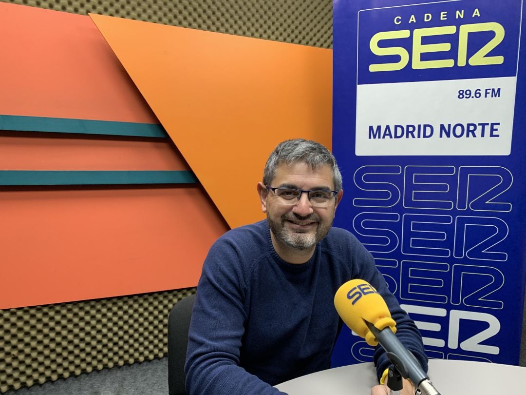 El vicealcalde de Alcobendas, Rafael Sánchez Acera, en los estudios de SER Madrid Norte