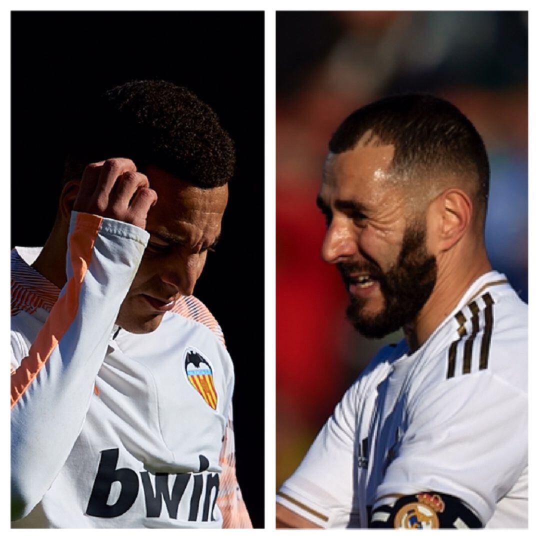 Rodrigo Moreno y Karim Benzema