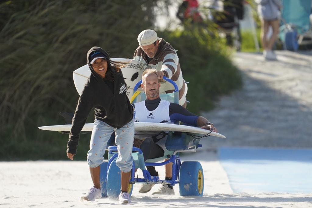 Campeonato de España de Parasurf en Nigrán