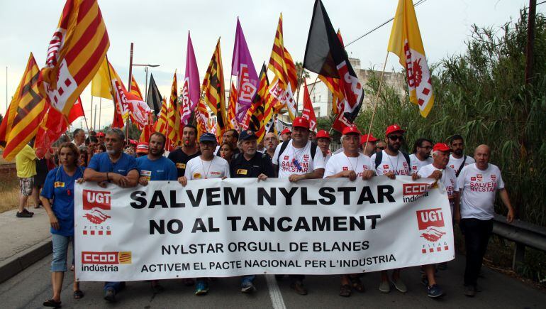 Manifestació dels treballadors el passat 27 de juliol.