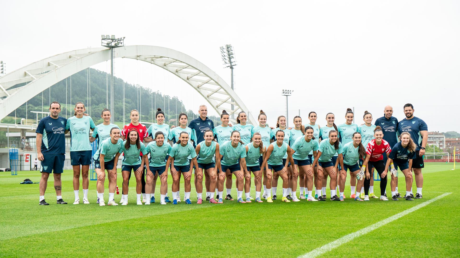 Primer día de trabajo del Athletic femenino