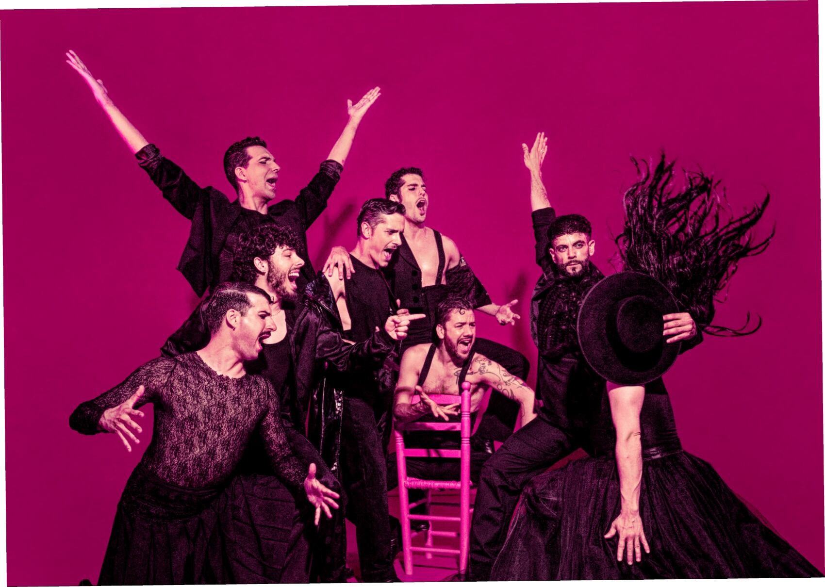 Manuel Liñán en uno de sus espectáculos