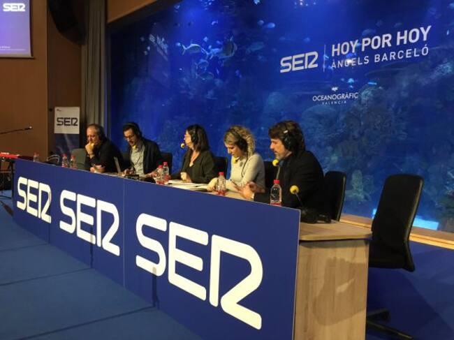 Especial de 'Hoy por Hoy' de Àngels Barceló desde el Oceanogràfic de València
