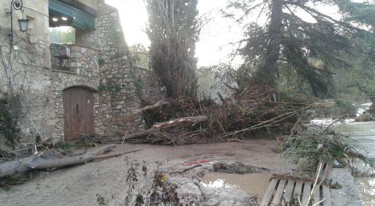 Destrosses a Aiguamúrcia.