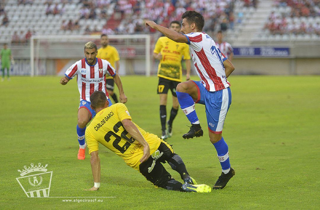 Un momento de un partido.