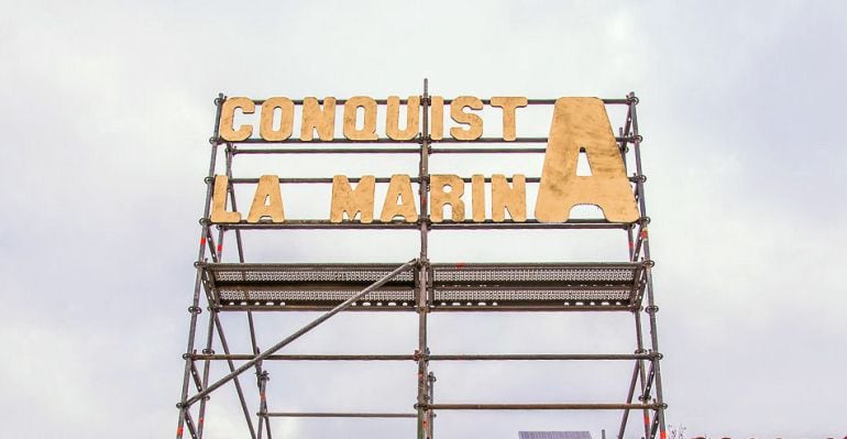 &quot;Conquista La Marina&quot; es el lema que reúne todas las acciones promovidas por el ayuntamiento de Sanse para recuperar este espacio verde