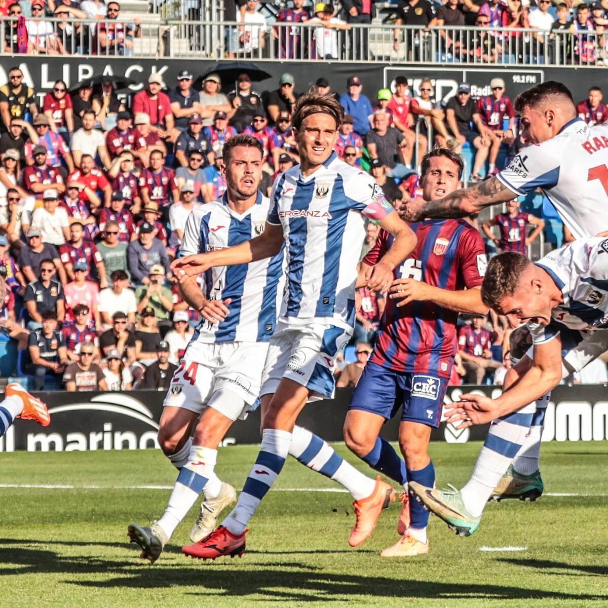 El Eldense sufre la injusticia del fútbol ante el Leganés (1-2)