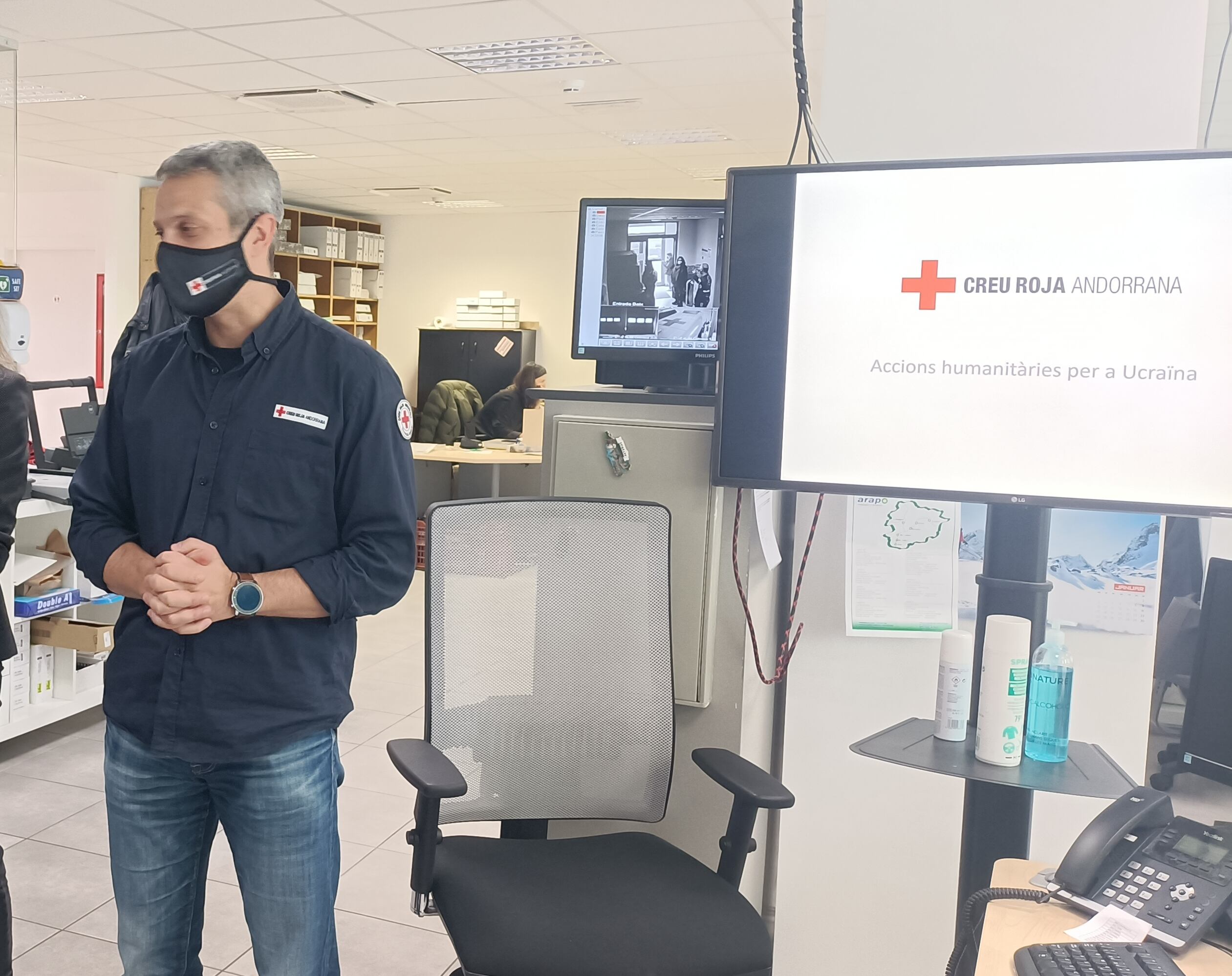 Jordi Fernández, director de Creu Roja.