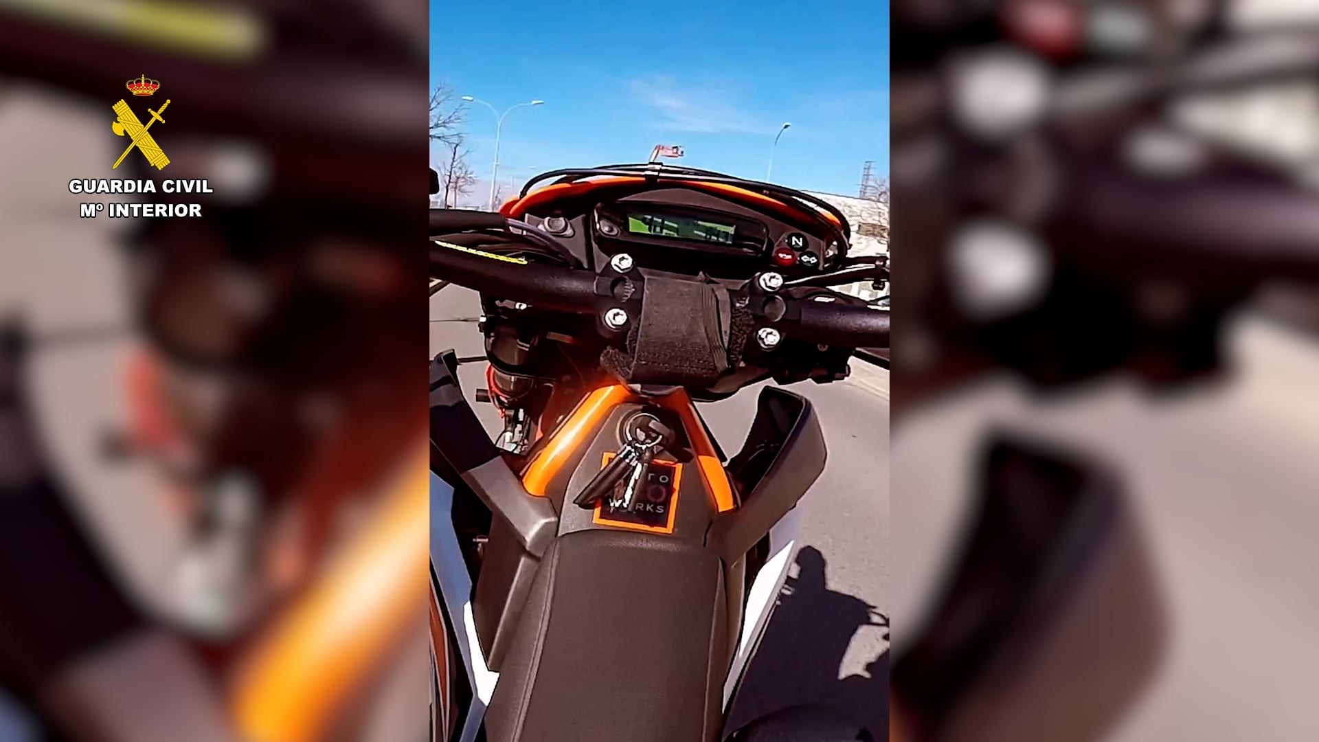 Haciendo caballitos con la moto y a 106 km por hora por una zona escolar de Logroño: investigado por conducción temeraria