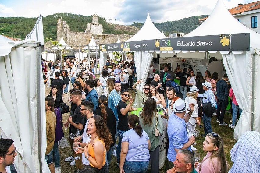 Imagen de la pasada Feira do Viño do Ribeiro.