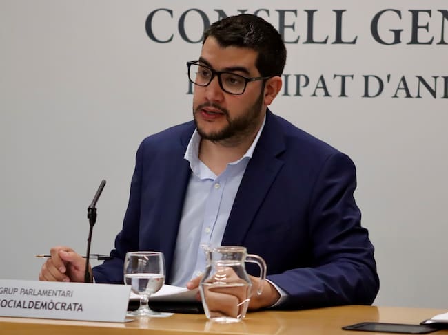 El conseller general del Partit Socialdemòcrata, Pere Baró
