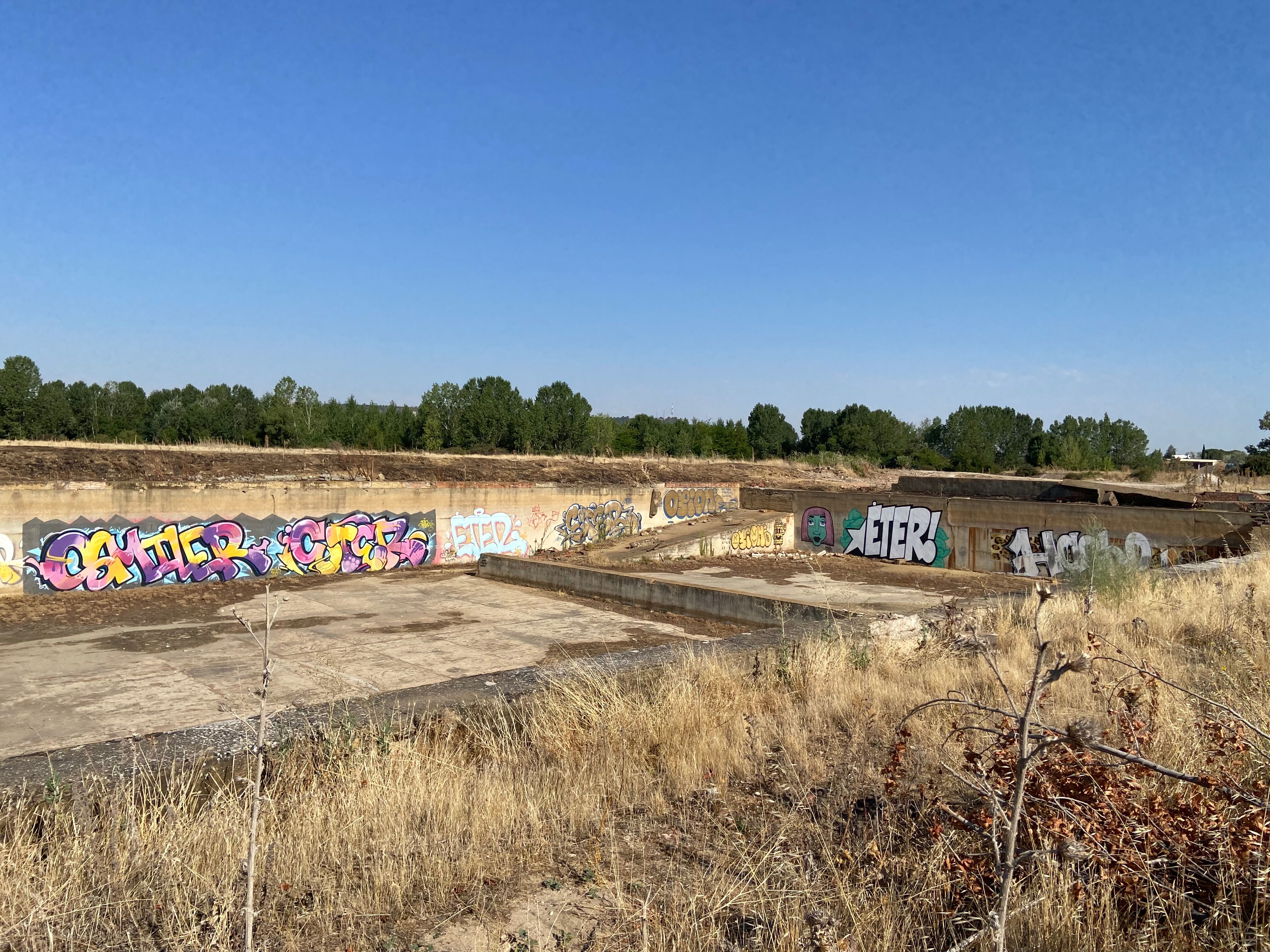 Terrenos de la antigua azucarera de Venta de Baños (Palencia)