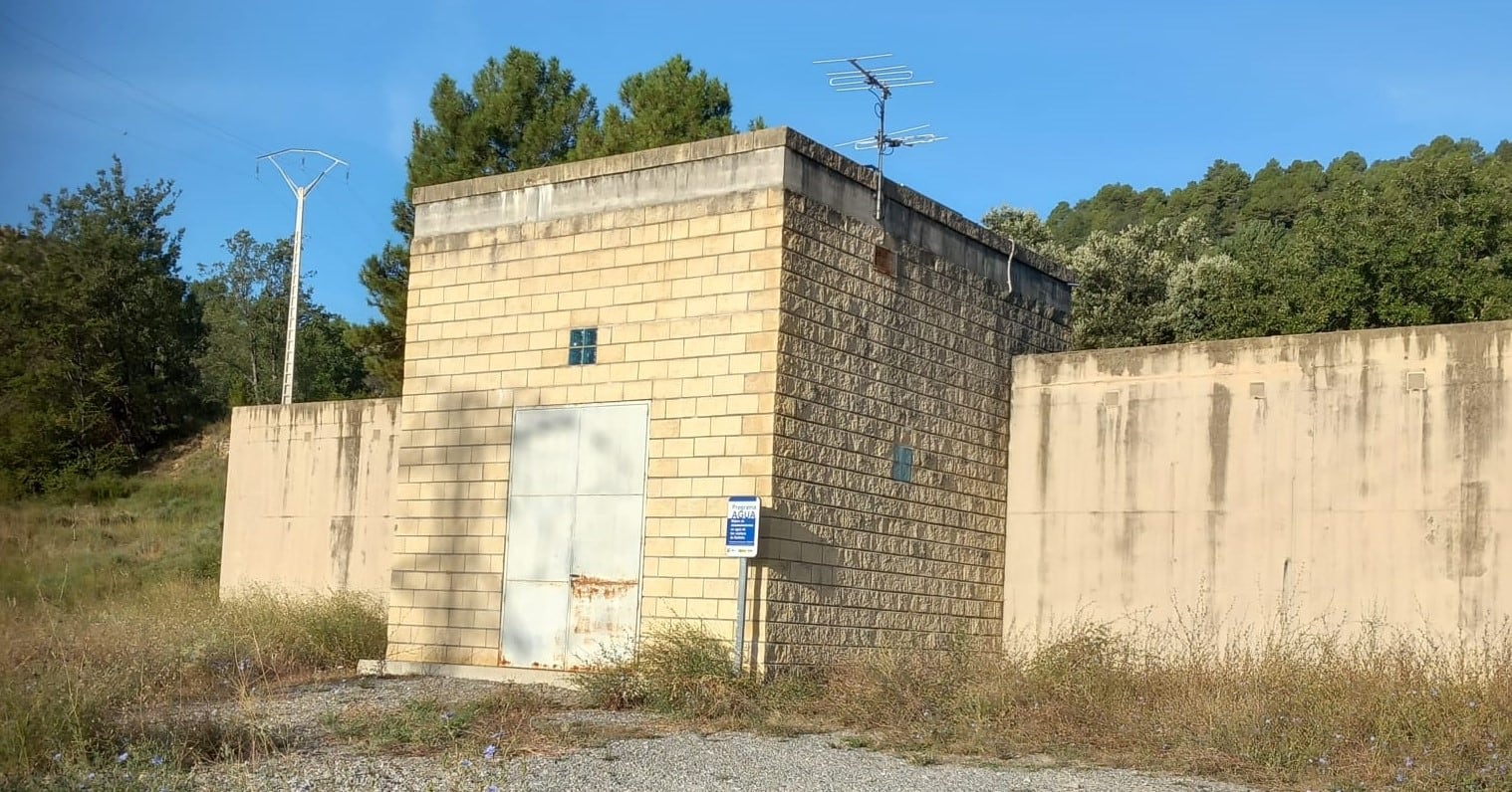 Instalaciones de bombeo en Boltaña