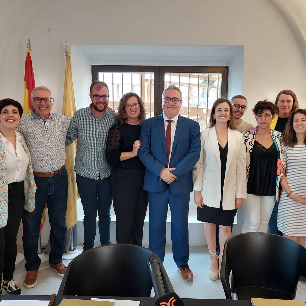 El nuevo gobierno de Ibi comienza a trabajar tras la firma del pacto y la delegación de competencias a los ediles