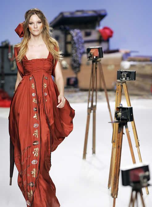 Una de las propuestas de Kina Fernández en Cibeles