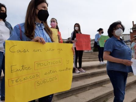 Concentración en la Plaza del Ayuntamiento