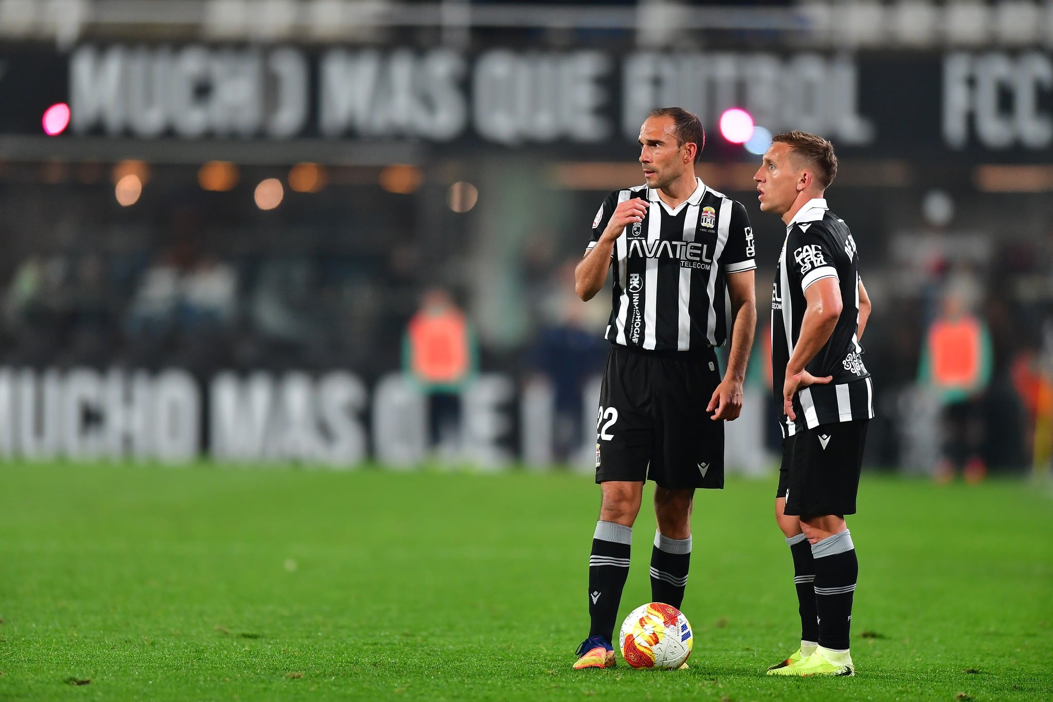 Nacho Martínez y De Blasis, los dos representantes del Efesé en la reunión