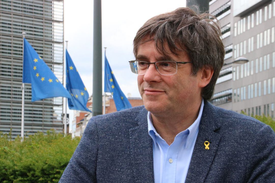 El expresidente de la Generalitat, Carles Puigdemont