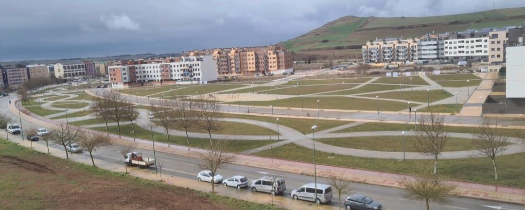 Parque de los Ochos en el barrio de Fuentecillas