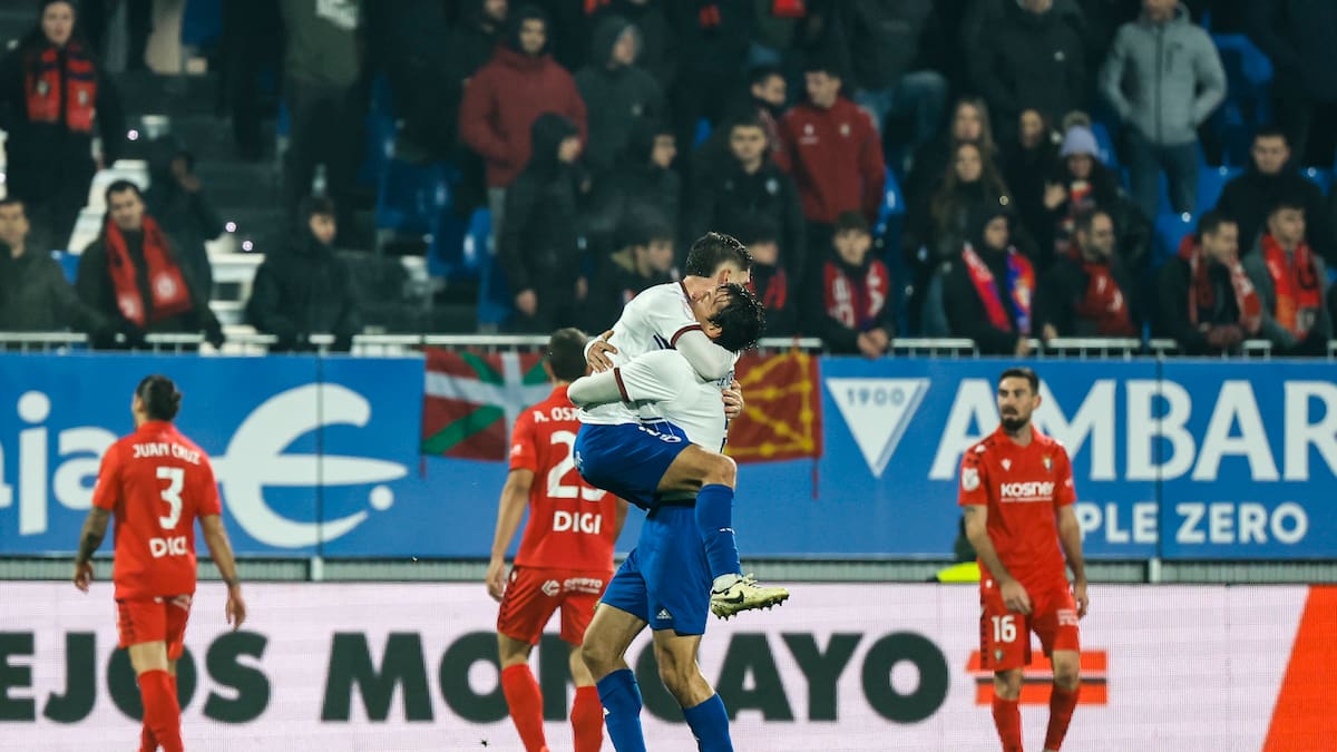 Osasuna sufre hasta el descuento para evitar la prórroga ante un 2ª Rfef