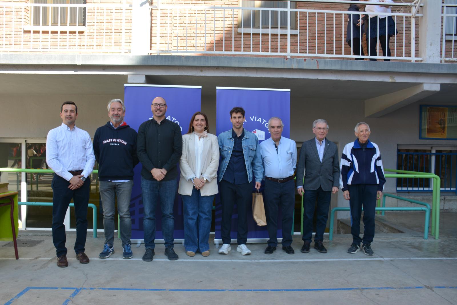 Arranque de la Semana de Aragón en el colegio San Viator de Huesca