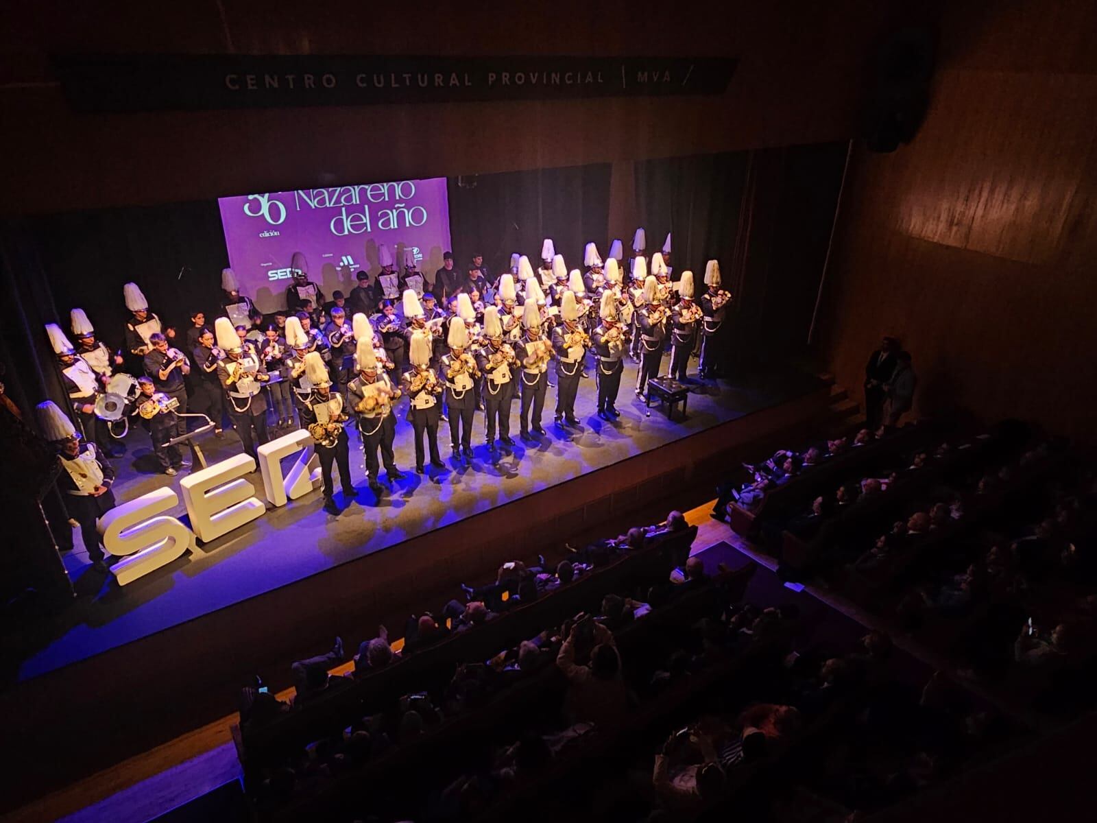 Un momento de la gala celebrada este jueves en el Centro Cultural Provincial de Málaga