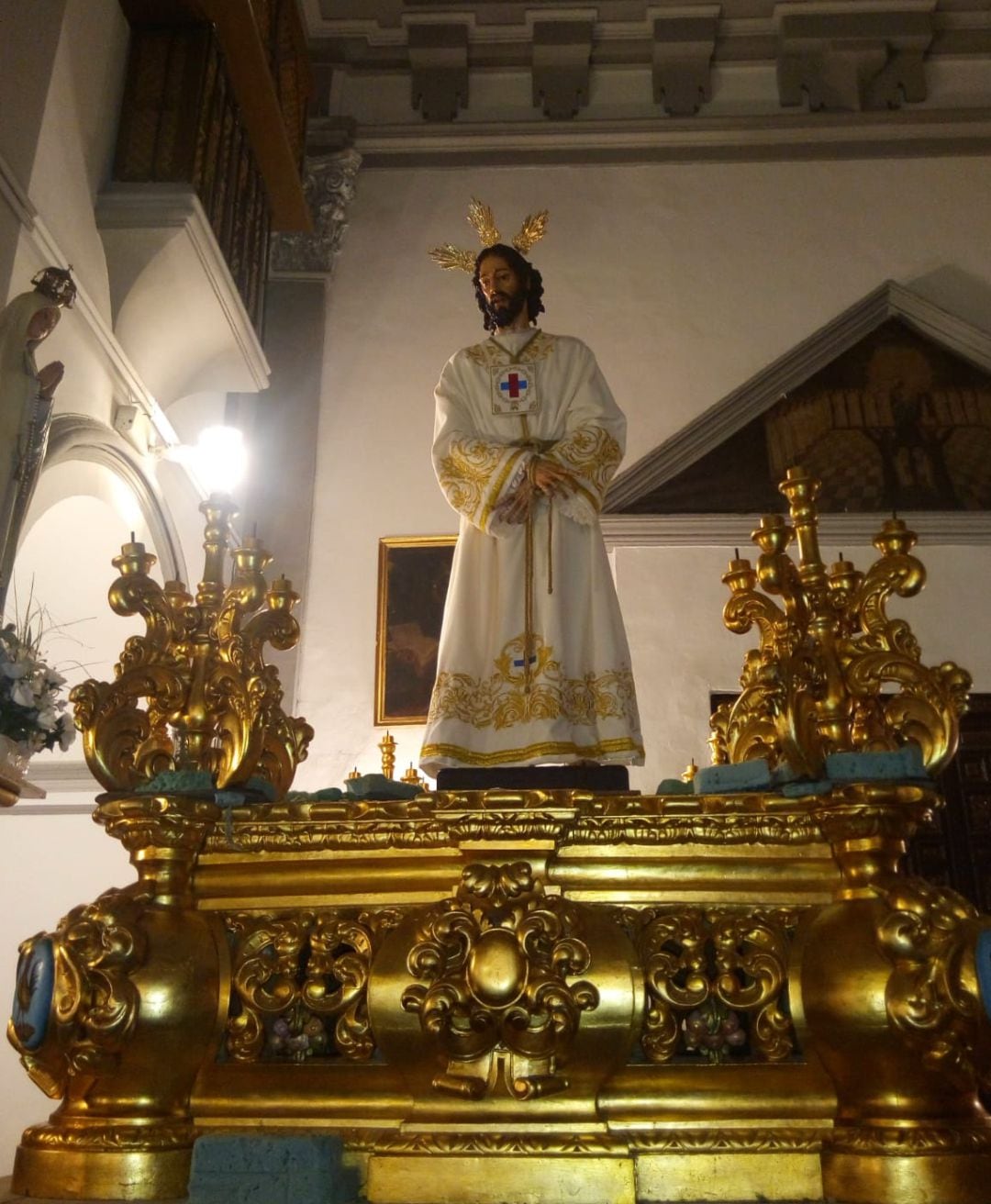 Nuestro Padre Jesús Cautivo y la Virgen de la Salud protagonizan el Vía Crucis Penitencial del Viernes de Dolores