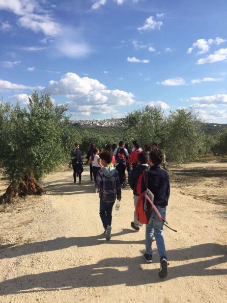 Alumnos del proyecto `Profundiza’ conocen el patrimonio de Porcuna