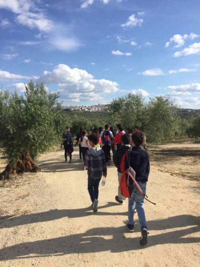 Alumnos del proyecto `Profundiza’ conocen el patrimonio de Porcuna