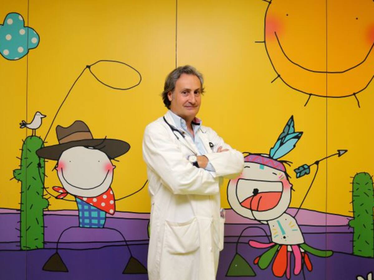 "A veces los niños nos dan lecciones sobre cómo llevar una enfermedad"