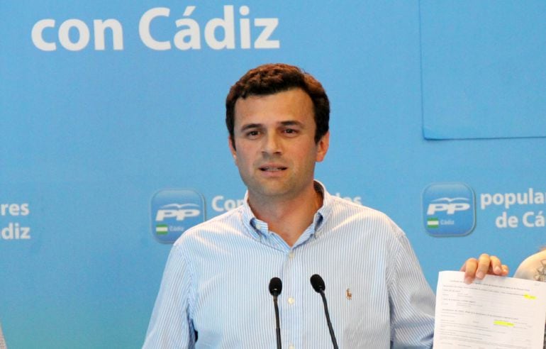 Bruno García, candidato a la alcaldía de Cádiz