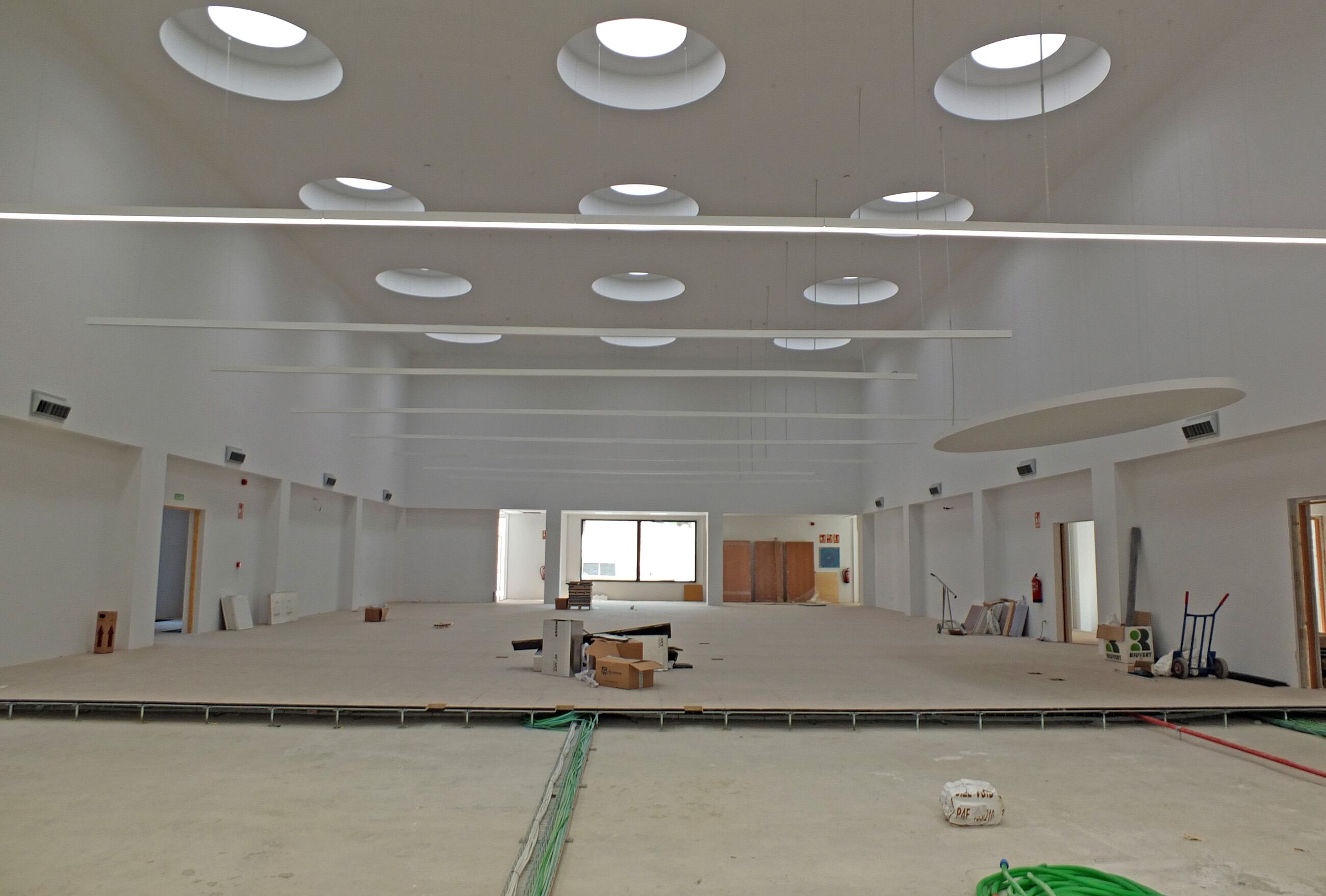 Construcción de la nueva biblioteca municipal de Paracuellos de Jarama