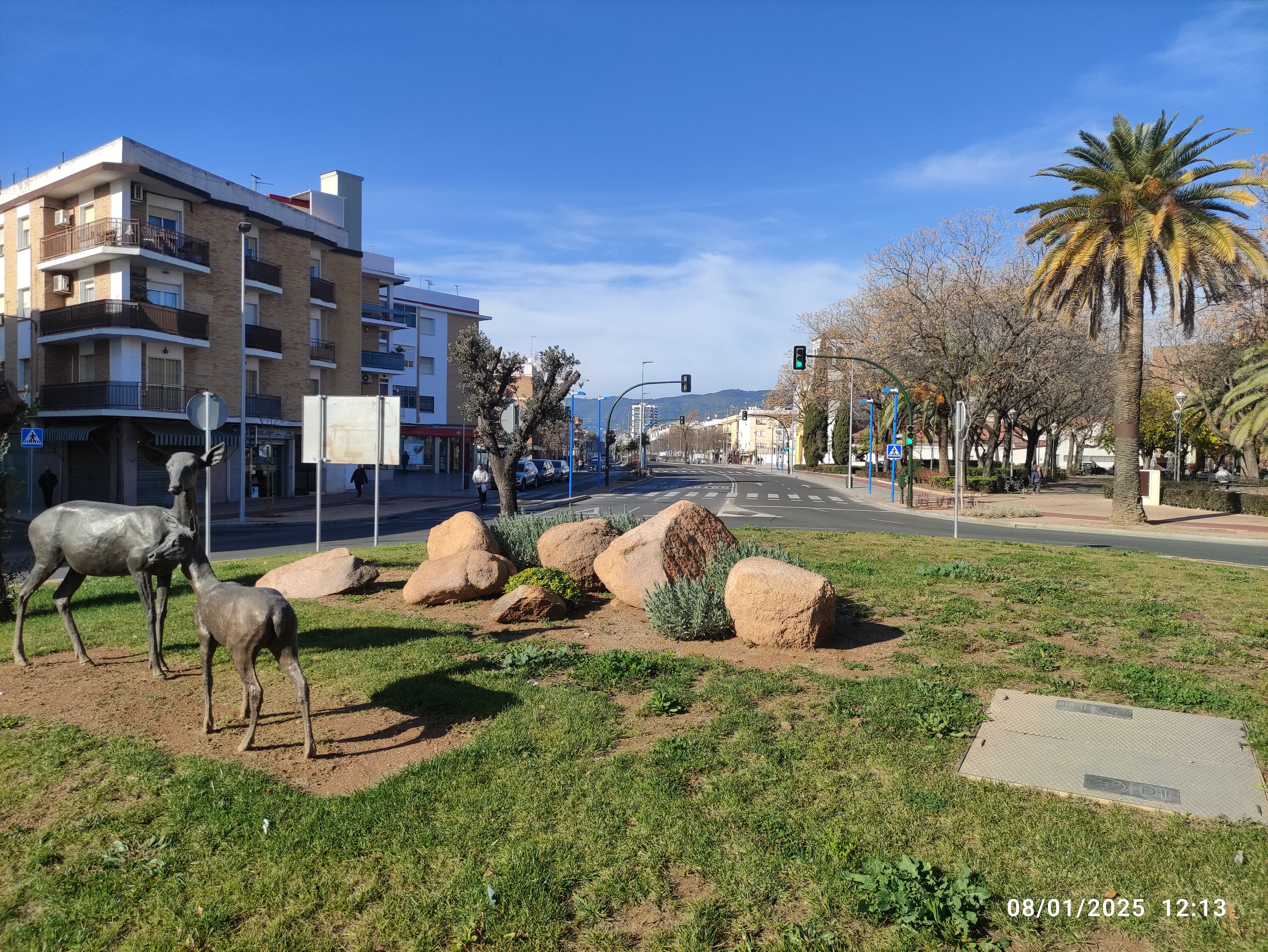 Obras de remodelación de la última fase de la Avenida de Trassierra de Córdoba