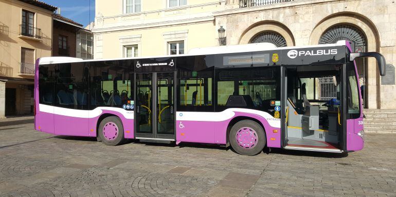 Nuevo autobús de transporte urbano en Palencia