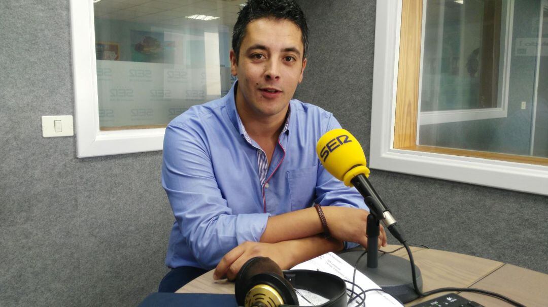José Brito (PSOE) en los estudios de SER Lanzarote