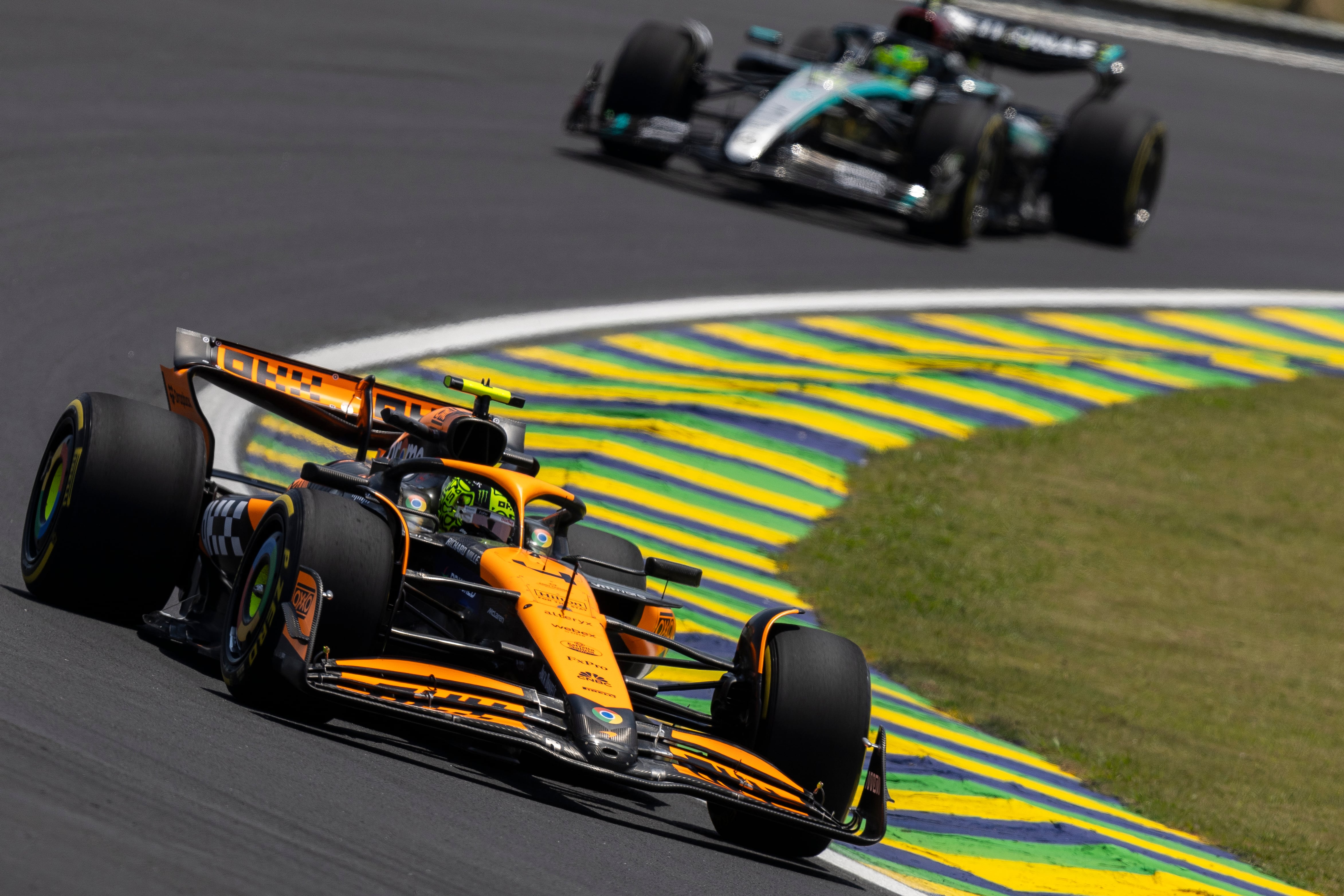 Lando Norris vence en el &#039;sprint&#039; del GP de Brasil