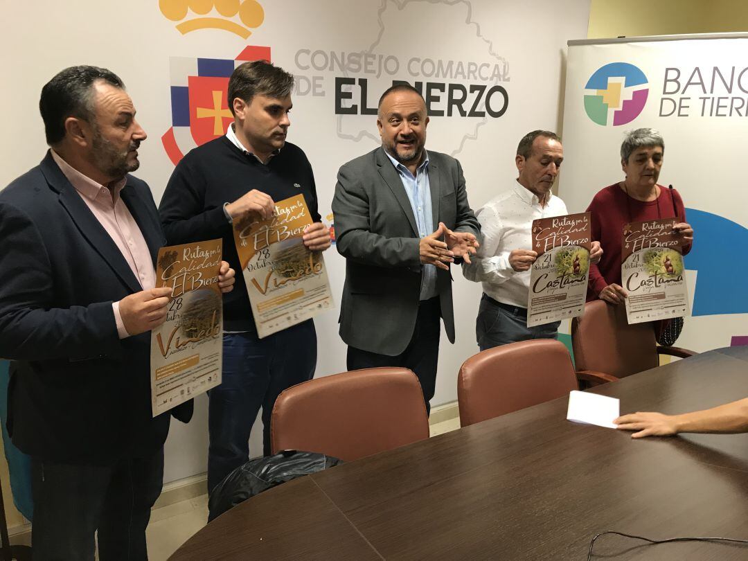 Presentación de las rutas del viñedo y de la castaña