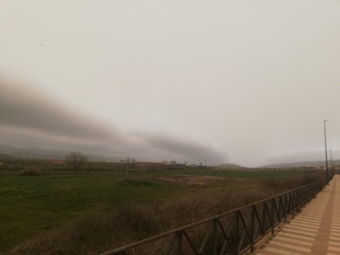 Puertollano, cubierto de polvo del desierto