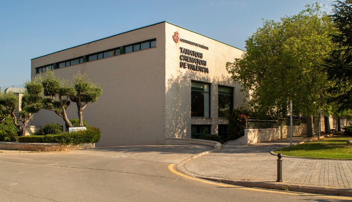 Tanatorio municipal de València, en una imagen de archivo.