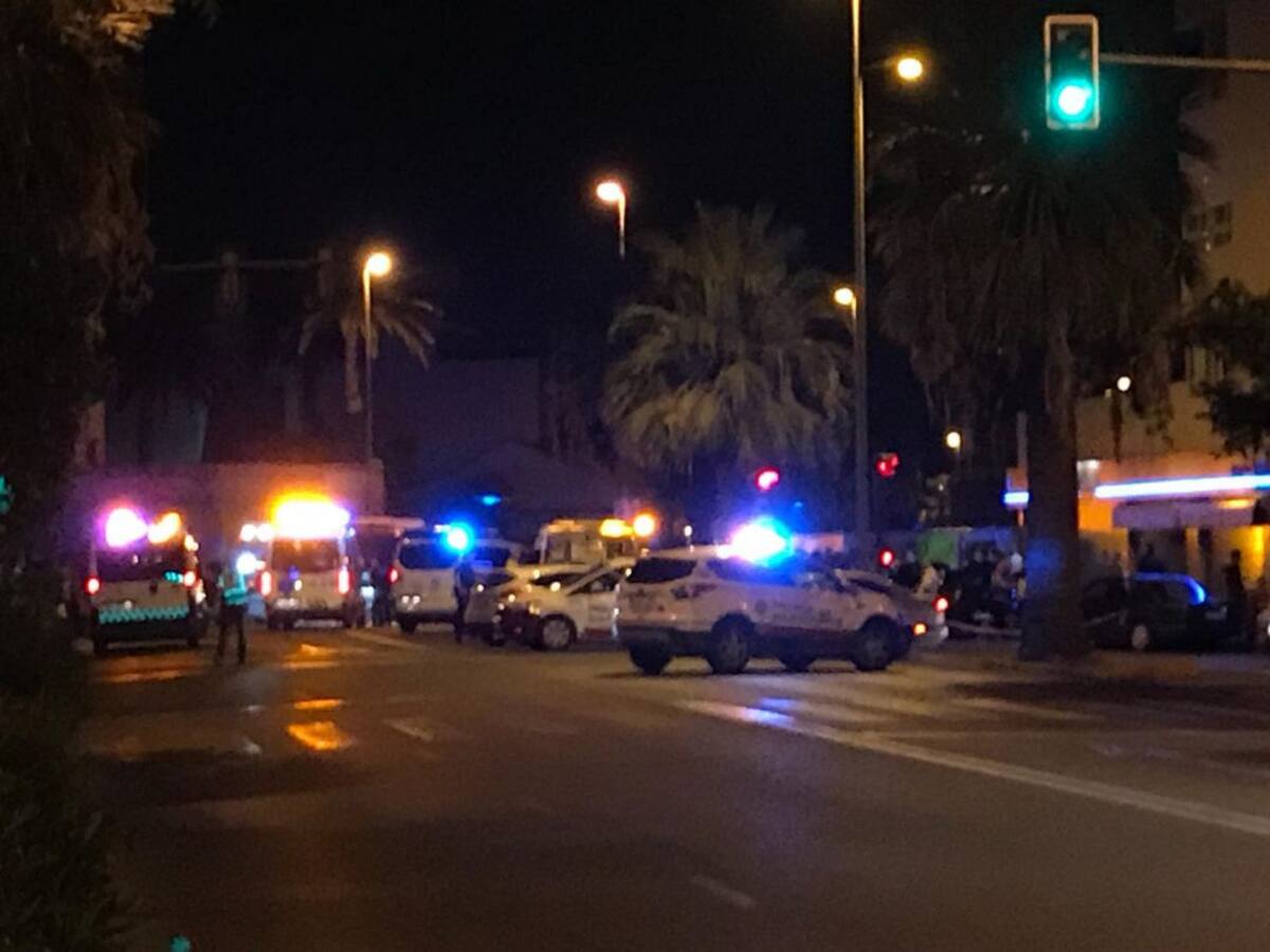 Accidente en Cartagena con tres vehículos implicados