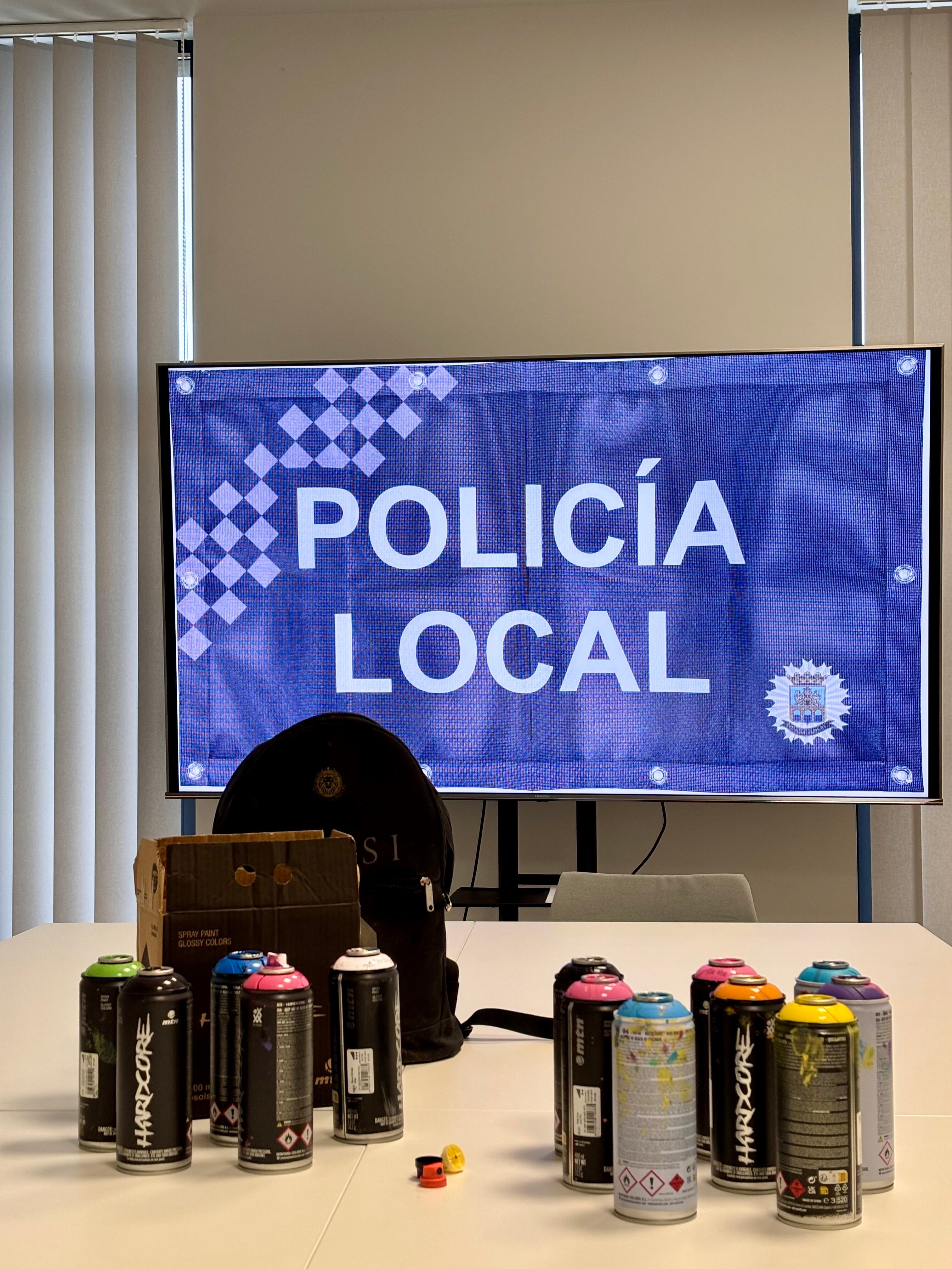 Imagen facilitada por la Policía Local