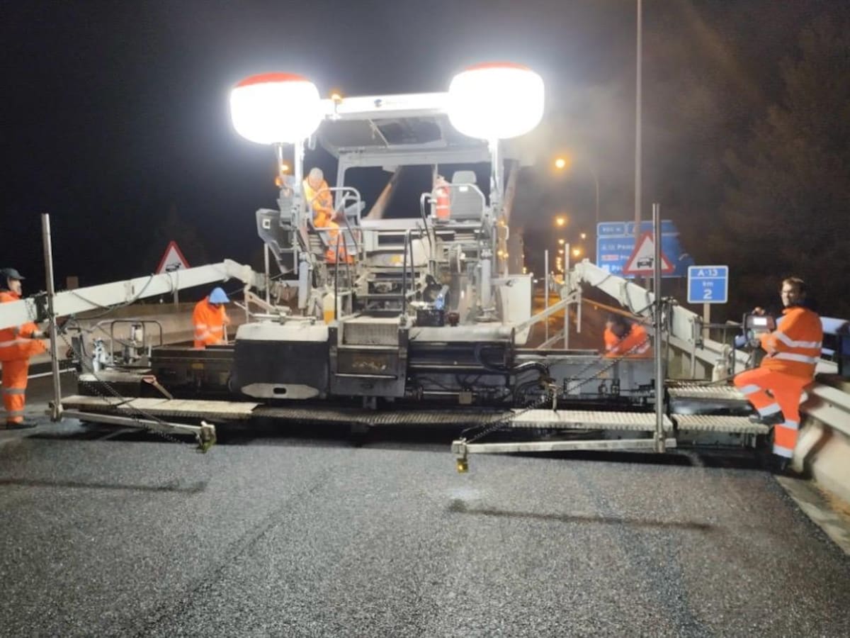Cortes al tráfico en la autovía A-13 en Logroño por obras de asfaltado
