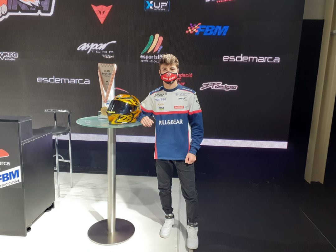 Izan Guevara, piloto de Moto3.