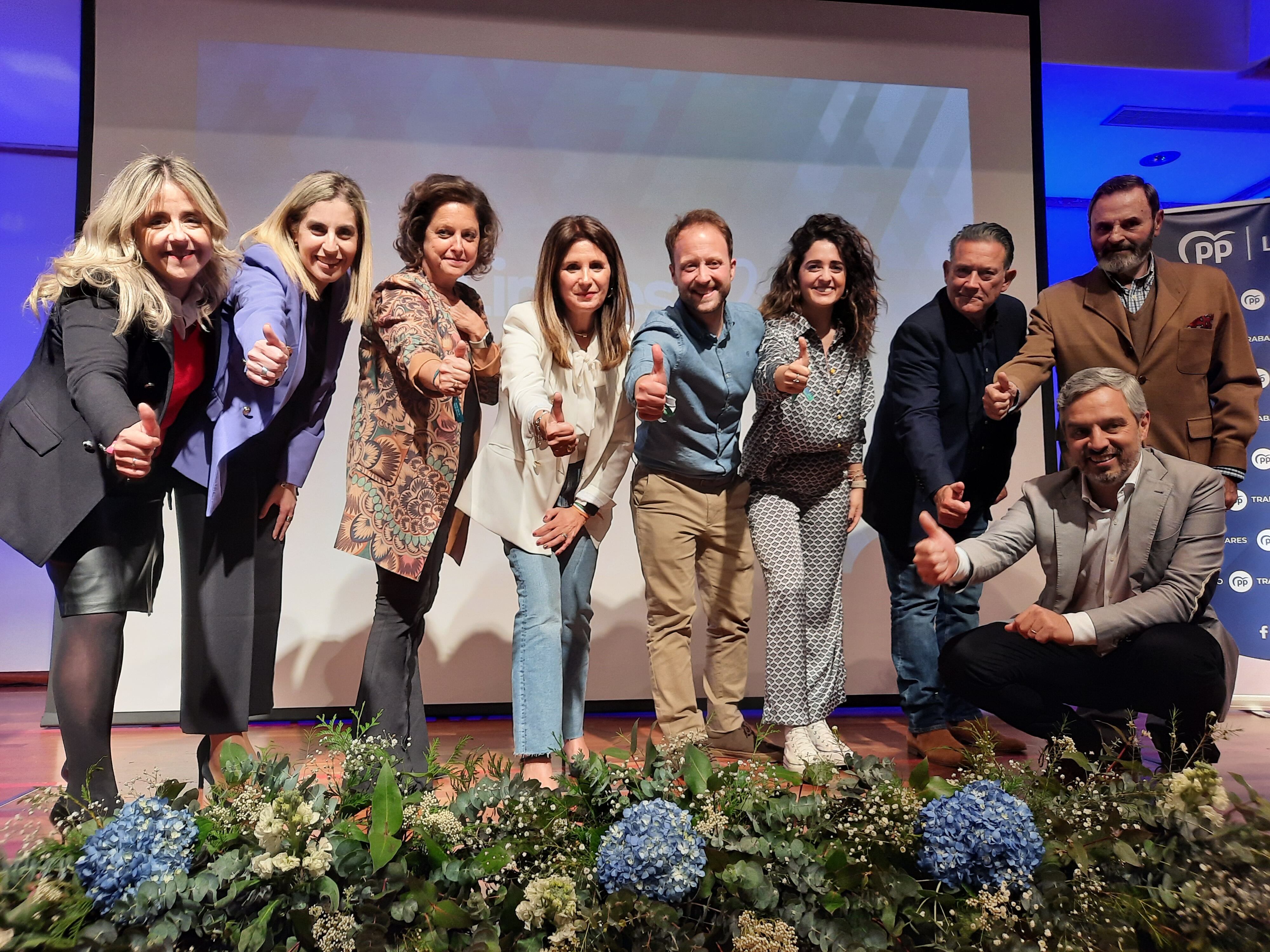 Presentación de la candidata del PP Linares, Auxi del Olmo.