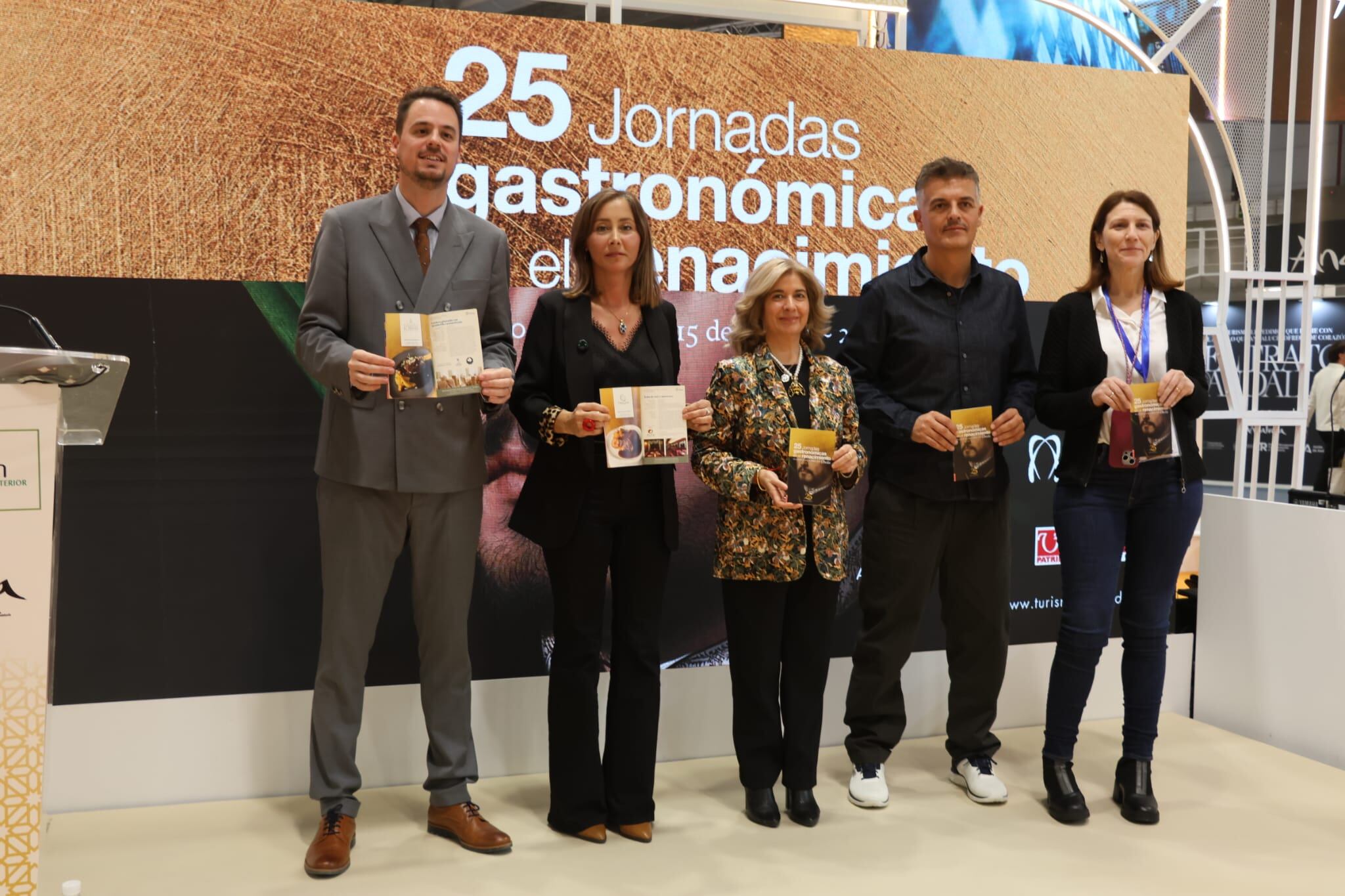 Presentación en Fitur de las 25 jornadas gastronómicas del Renacimiento