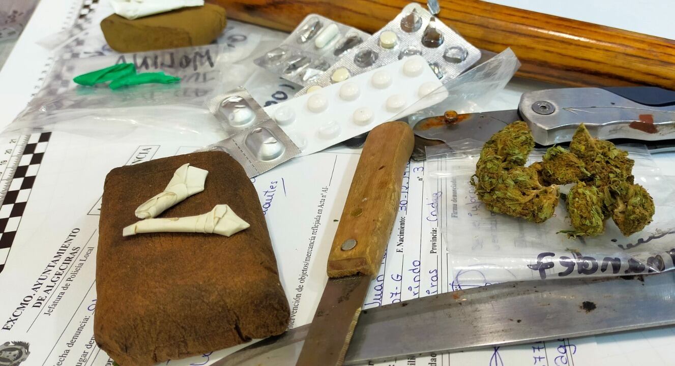 Objeto intervenido por la Policía