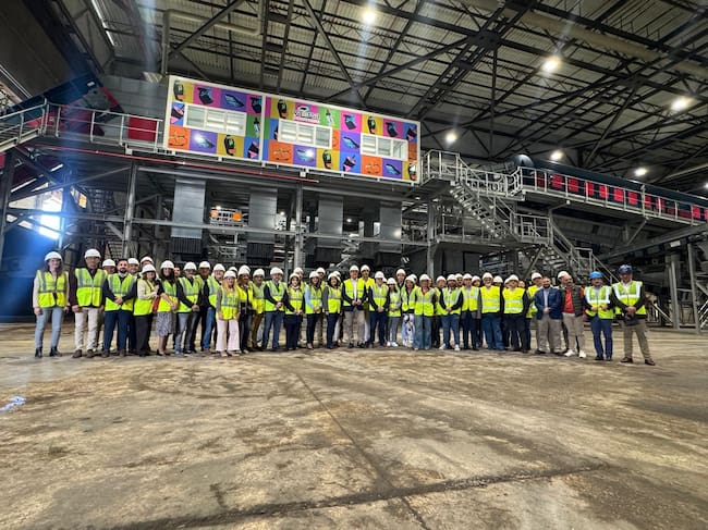 Inauguración y visita a la planta