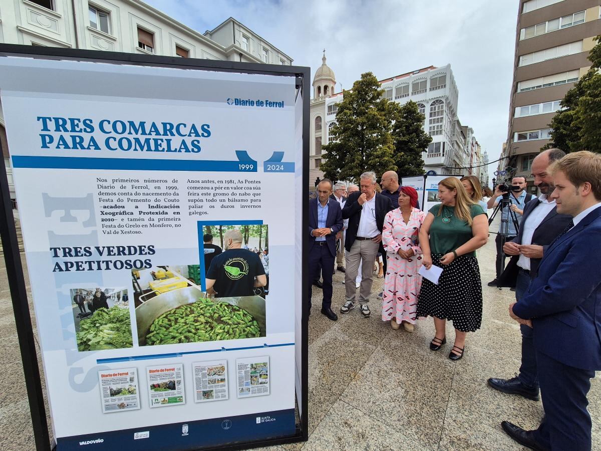 Inauguración de la muestra (foto: Xunta de Galicia)